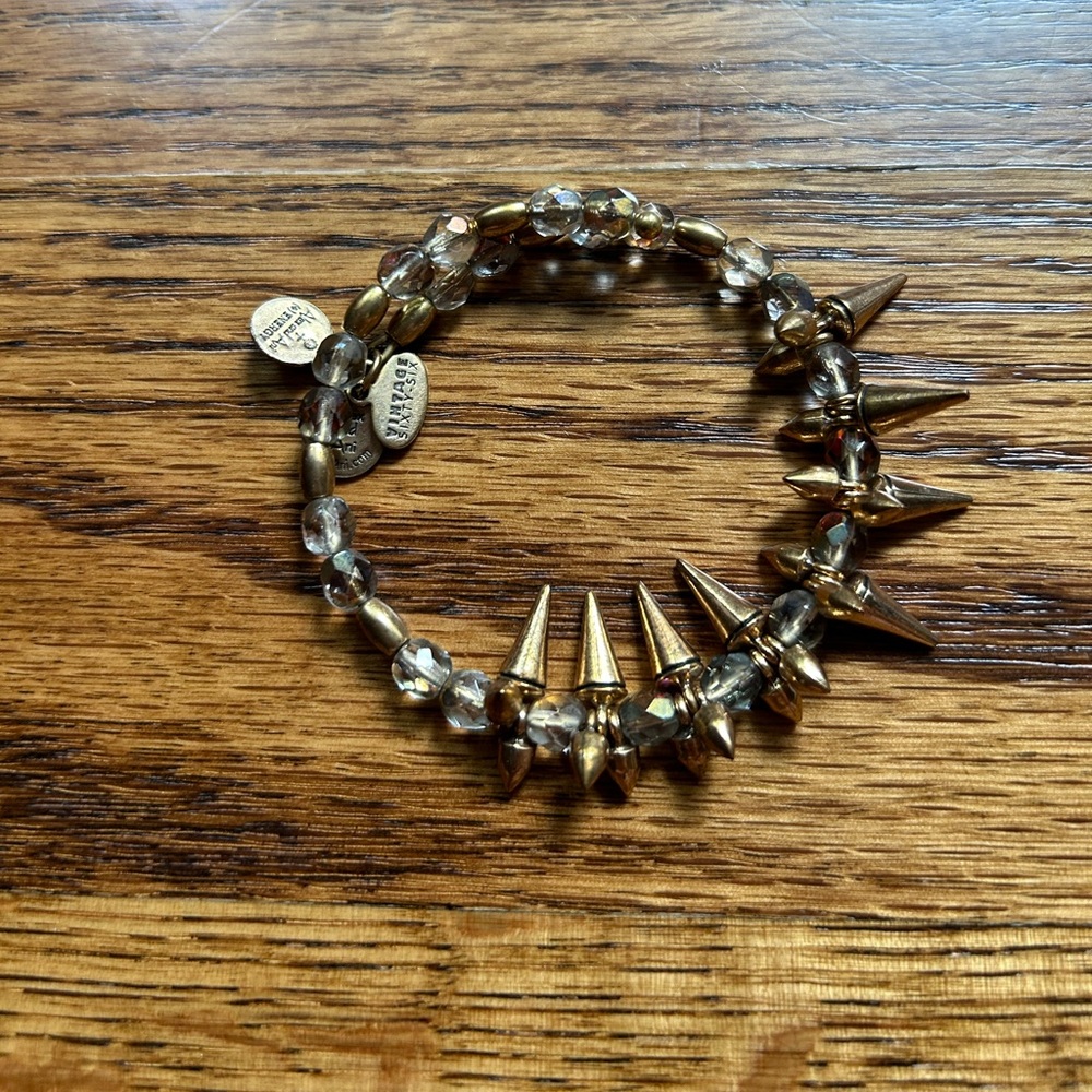 Alex & Ani spike slip on bracelet